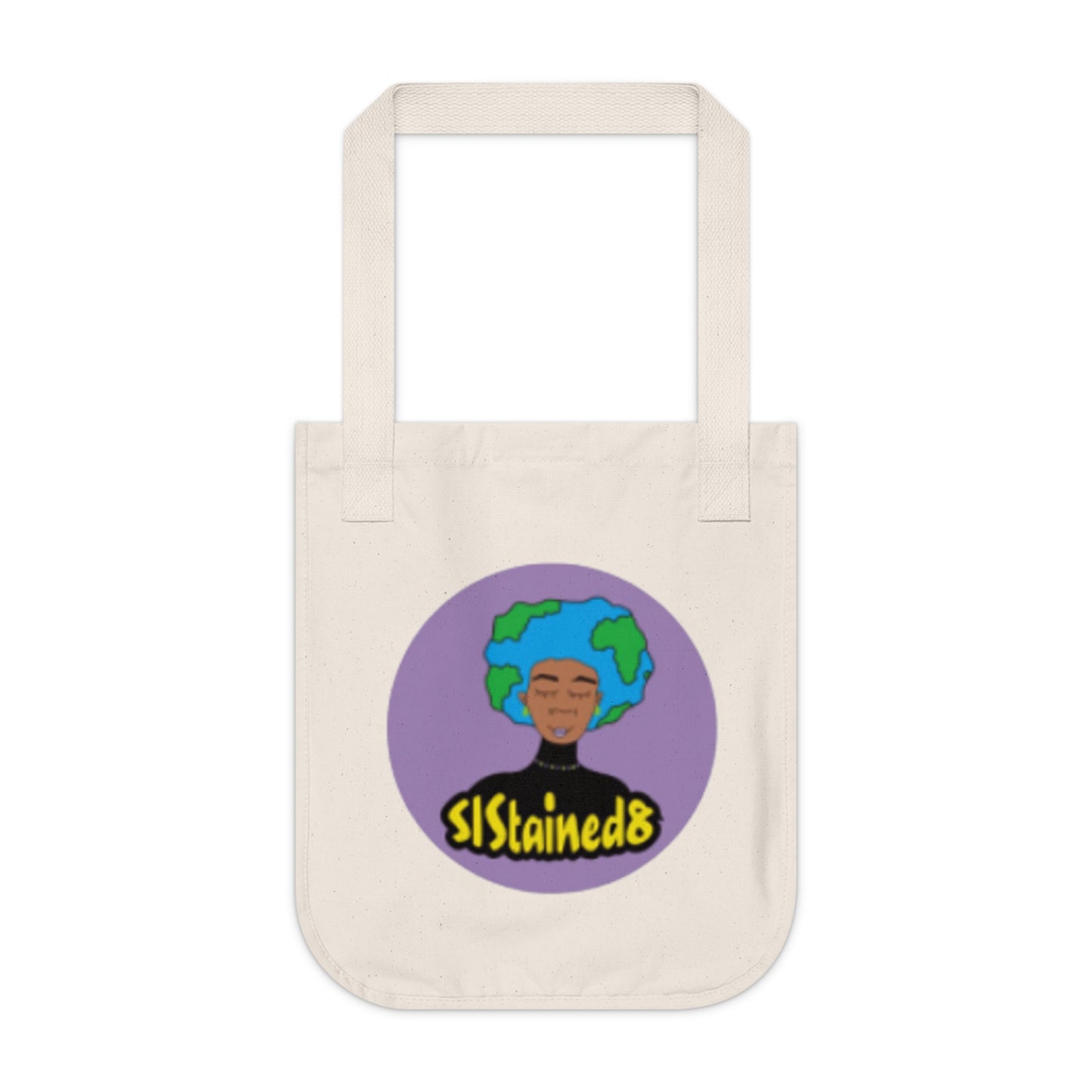 SiStained8 Organic Canvas Tote Bag