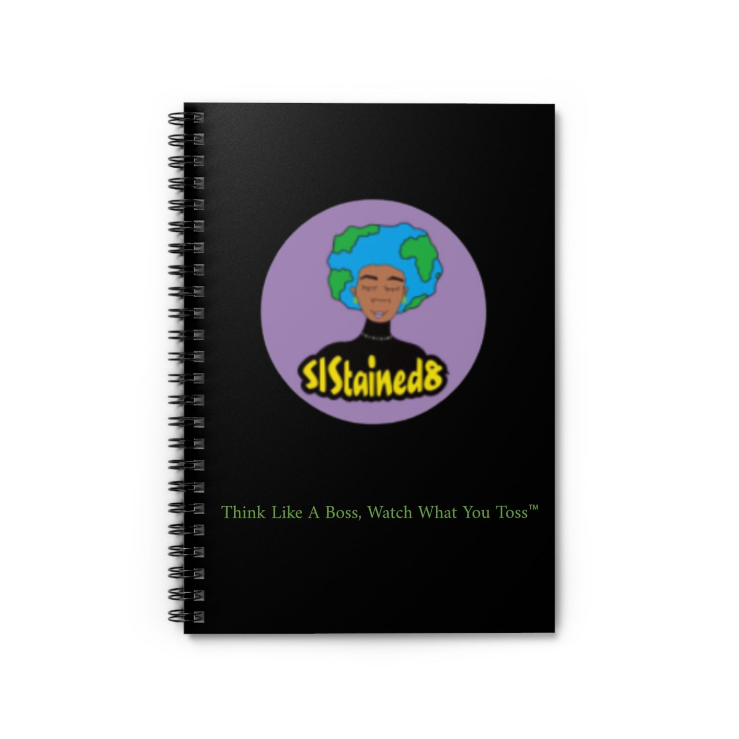 SiStained8 Spiral Notebook