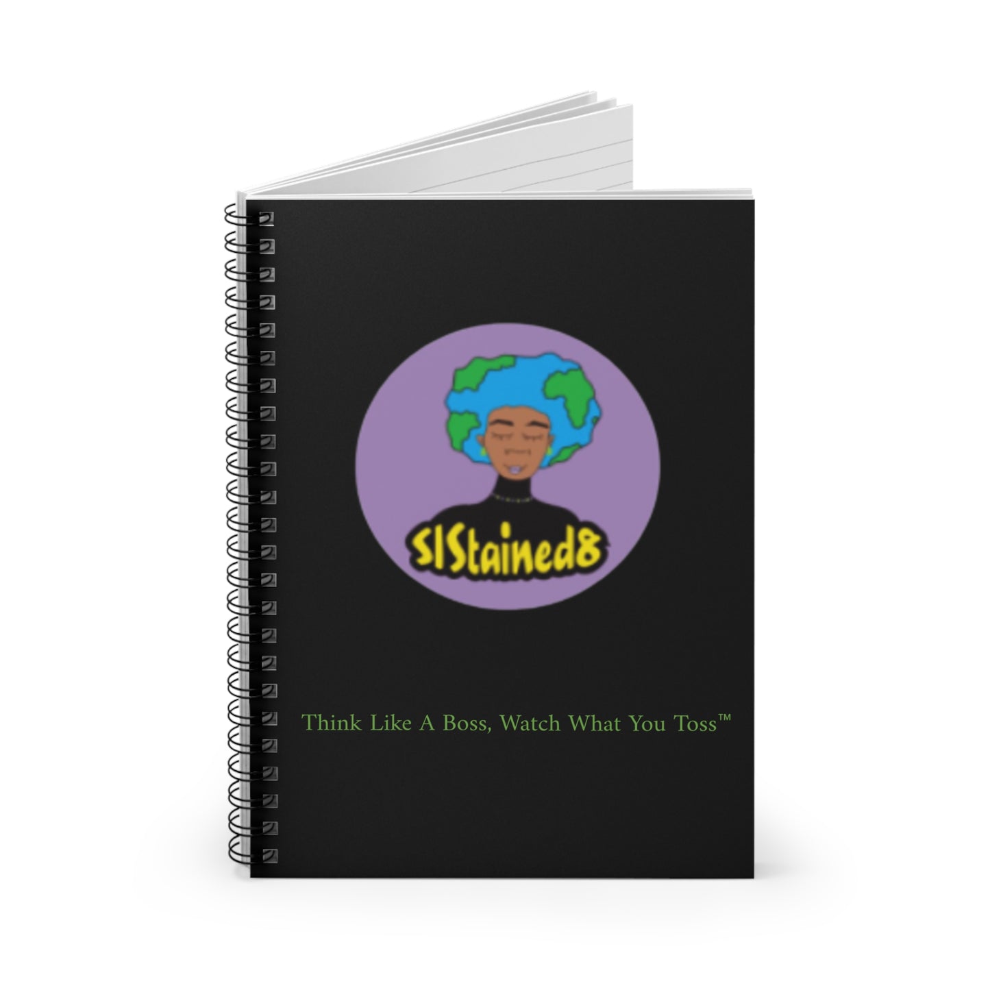 SiStained8 Spiral Notebook