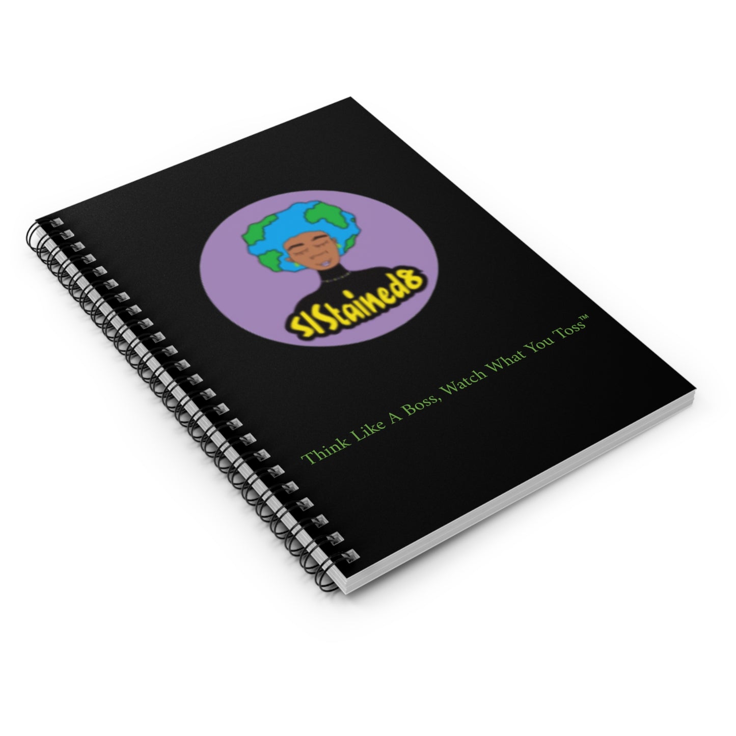 SiStained8 Spiral Notebook
