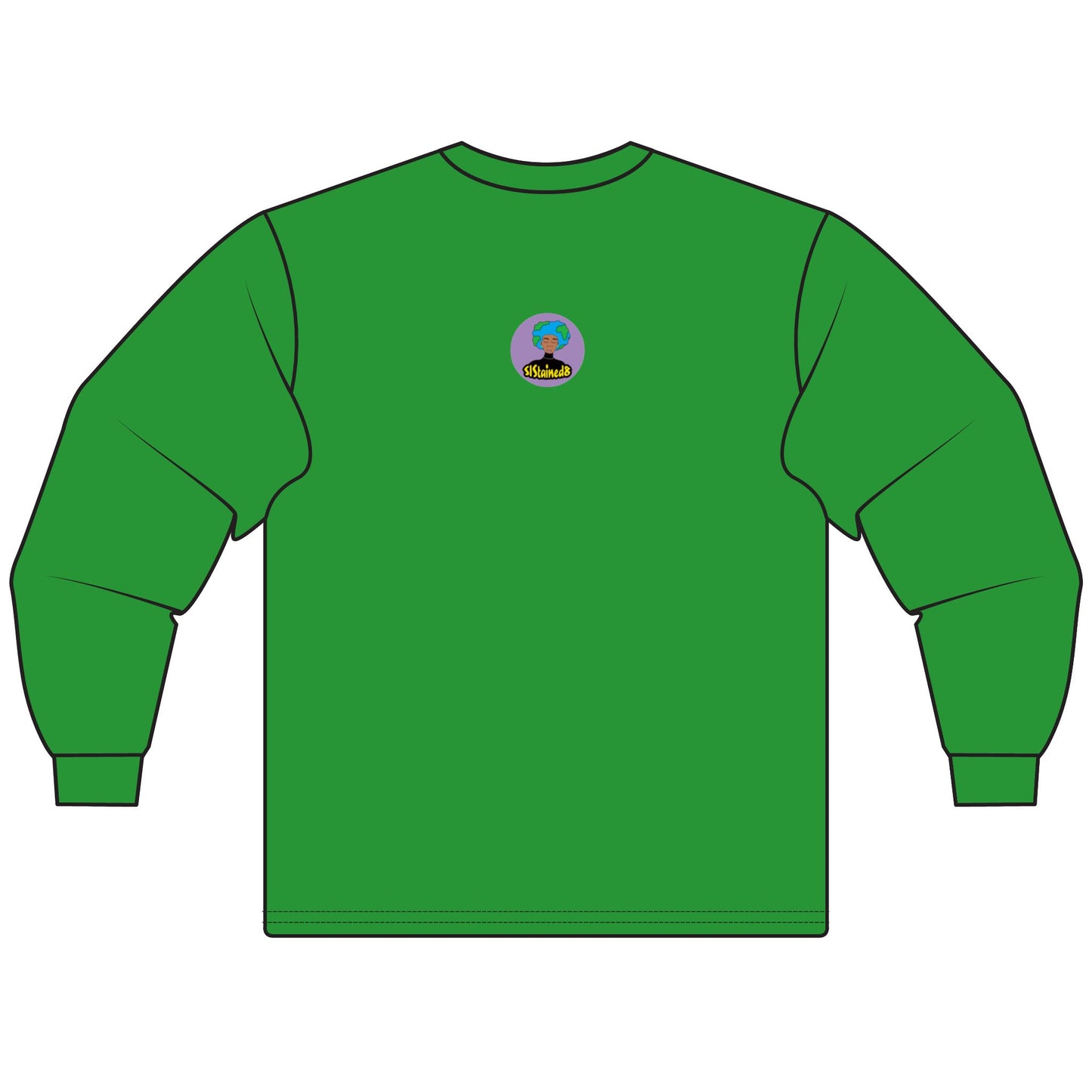 SiStained8 Rock Creek Park Long Sleeve 100% Cotton Tee (Unisex)