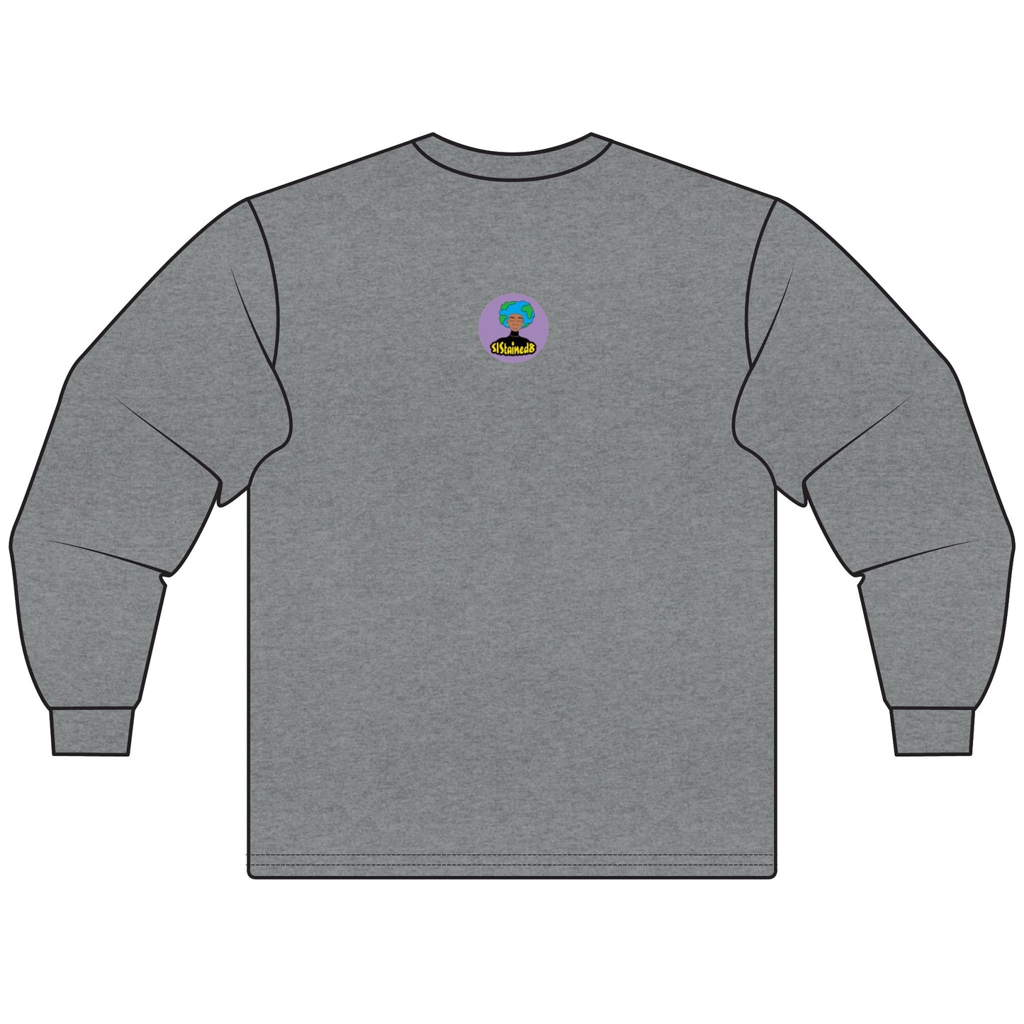 SiStained8 Rock Creek Park Long Sleeve 100% Cotton Tee (Unisex)