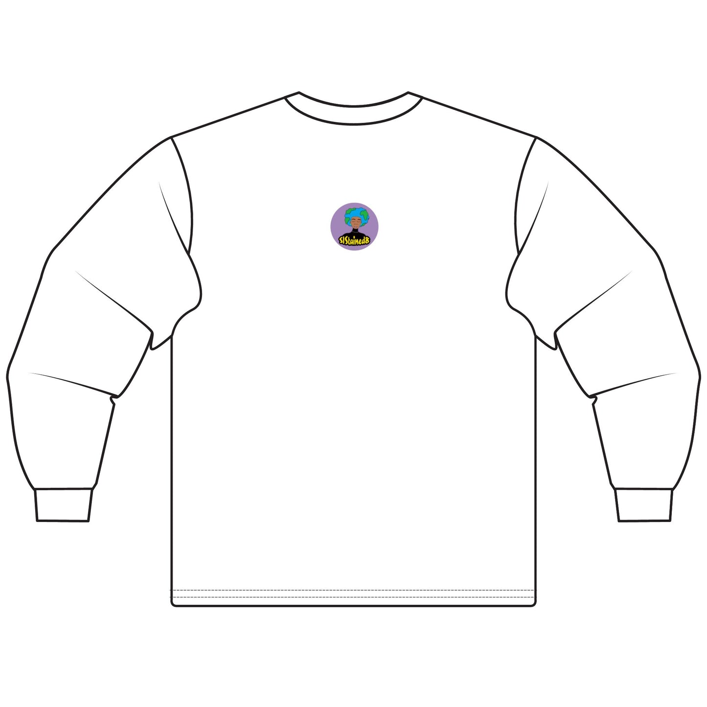 SiStained8 Rock Creek Park Long Sleeve 100% Cotton Tee (Unisex)