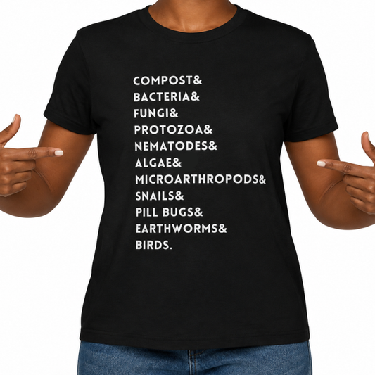 SiStained8 Unisex Compost Ampersand Tee
